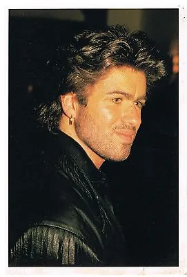  GEORGE MICHAEL HIGH GLOSS POST CARD 17.3 X 11.8 Cm> MINT COND>FREEpp RETRO • £1.73